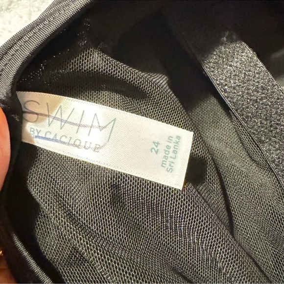 Swim by Cacique  No Wire Tankini Top 24W - Picture 4 of 4